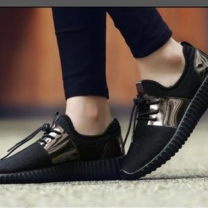 Women's Casual Air Mesh Lace up Shoe